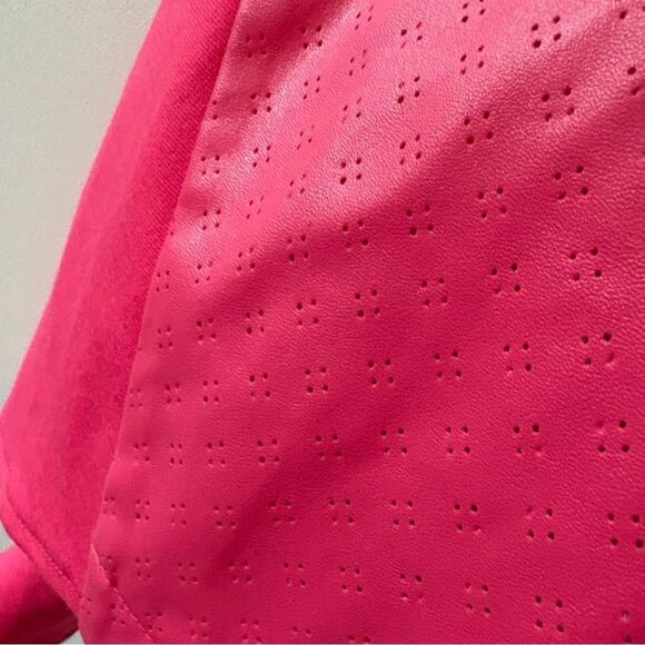 Sunday in Brooklyn Anthropologie Pink Textured Short Sleeve Blouse Women's S exc - Picture 9 of 11